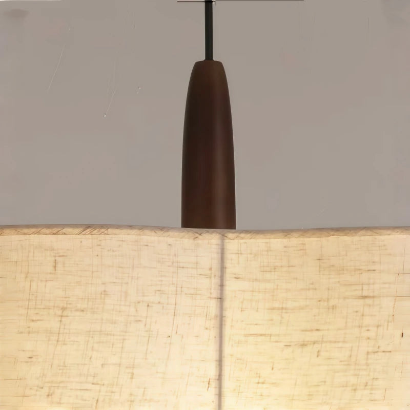 Pendente de Tecido Estilo Nórdico Romântico para Sala de Estar