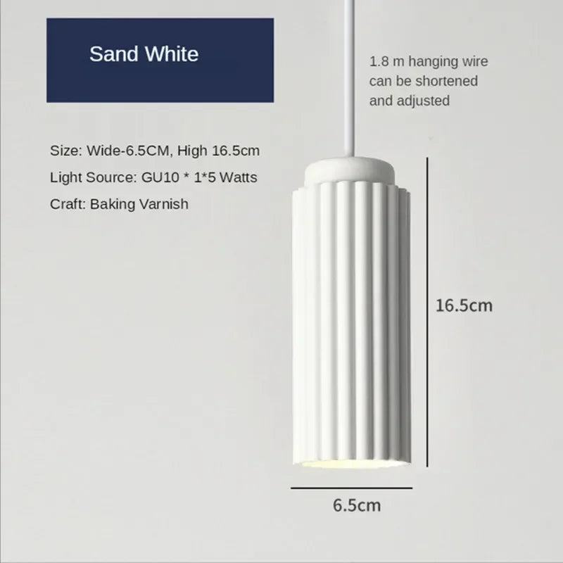 Pendente LED Nórdico Fio Longo — Para Quarto, Bar, Restaurante e Hotel