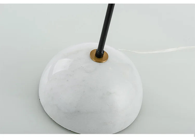 Luminária de Mesa Base Mármore Designer com Regulagem – Sala e Quarto