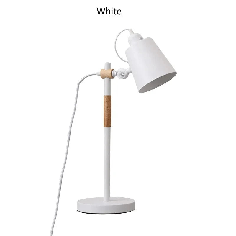 Luminária de Mesa LED Regulável E27 – Estudo, Escritório e Quarto