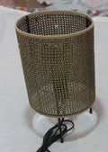 Luminária Rattan Artesanal Nórdica Cabeceira