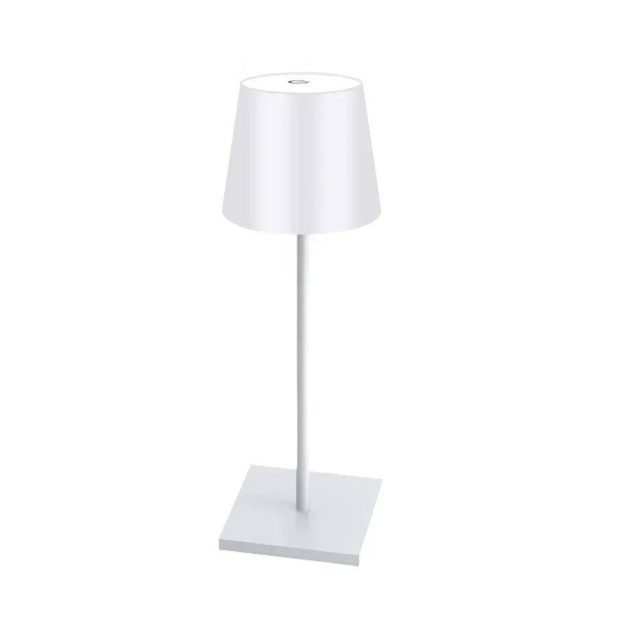 Luminaria de Mesa Avsiela - Acabamento Natural - home office contemporaneo