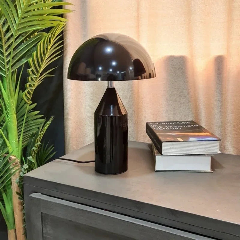 Luminária de Mesa Cogumelo LED Nórdica Proteção Visual