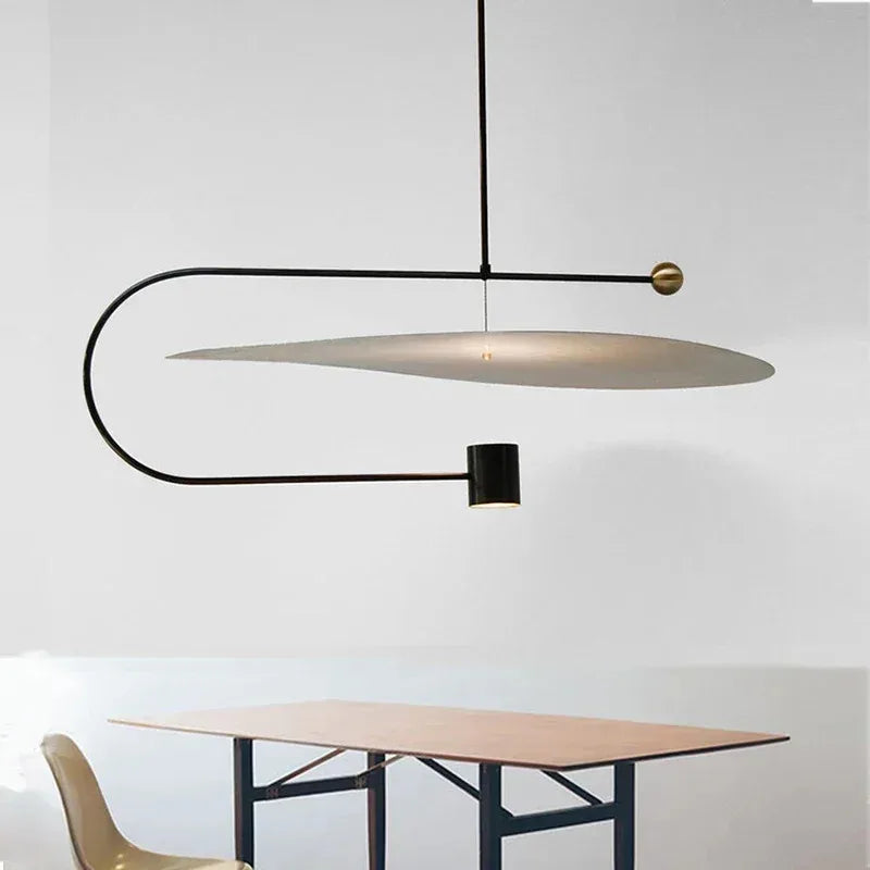 Pendente Elleela - Acabamento Natural - sala de jantar contemporaneo