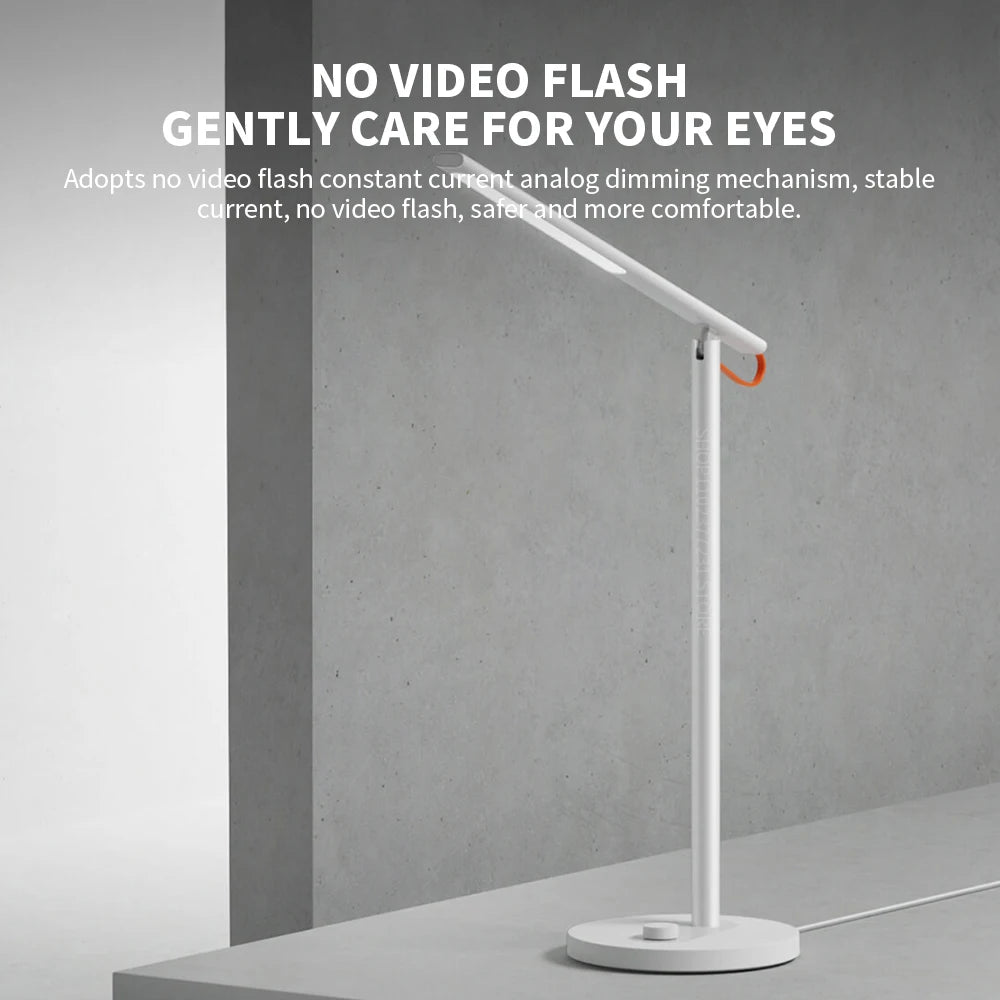Luminária de Mesa LED Ra95 com Controle por Voz e Proteção Ocular