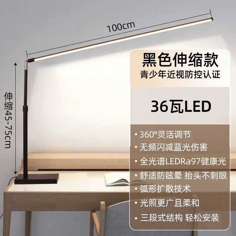 Luminária de Chão LED Dobrável Proteção Ocular – Leitura e Quarto