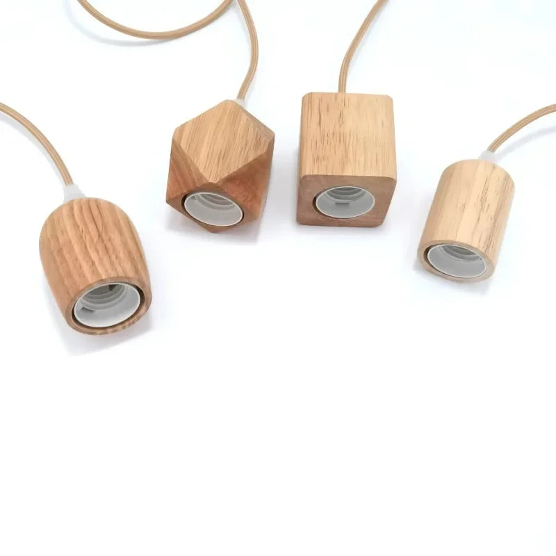 Pendente Eltaira - Madeira Nogueira - bancada gourmet organico moderno