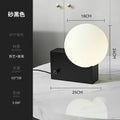 Luminária de Mesa Dinamarquesa Metal com Bola de Vidro LED – Designer