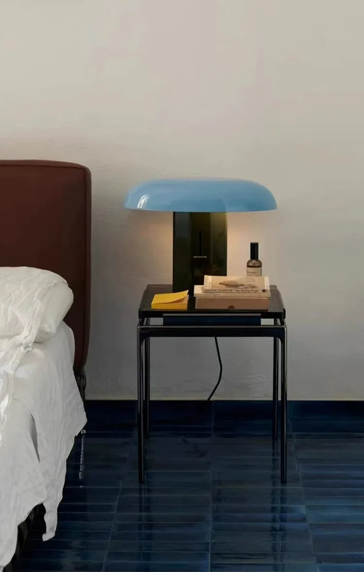 Luminária Cogumelo Multicolor LED Mesa Decorativa