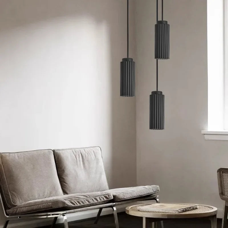 Pendente LED Nórdico Fio Longo — Para Quarto, Bar, Restaurante e Hotel