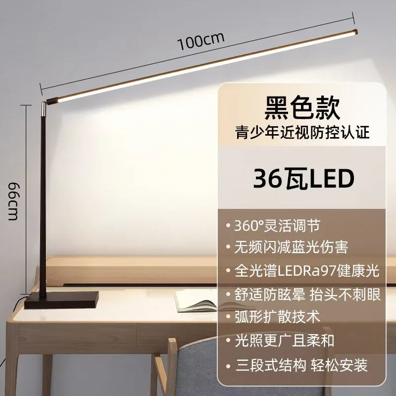 Luminária de Chão LED Dobrável Proteção Ocular – Leitura e Quarto