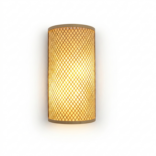 Arandela Avmiora - Bambu Natural - hall boho natural
