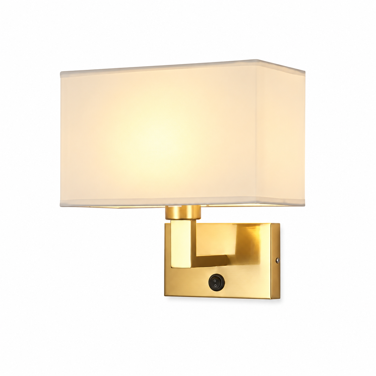 Arandela Industrial Minimalista Espelho LED para Quarto e Banheiro