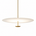 Pendente LED Nórdico Dourado e Preto