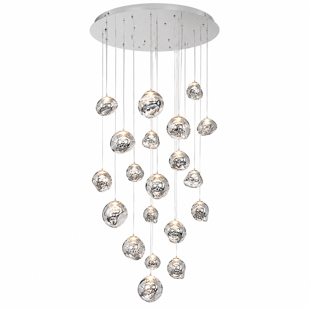 Pendente LED Moderno para Escada e Sala de Estar