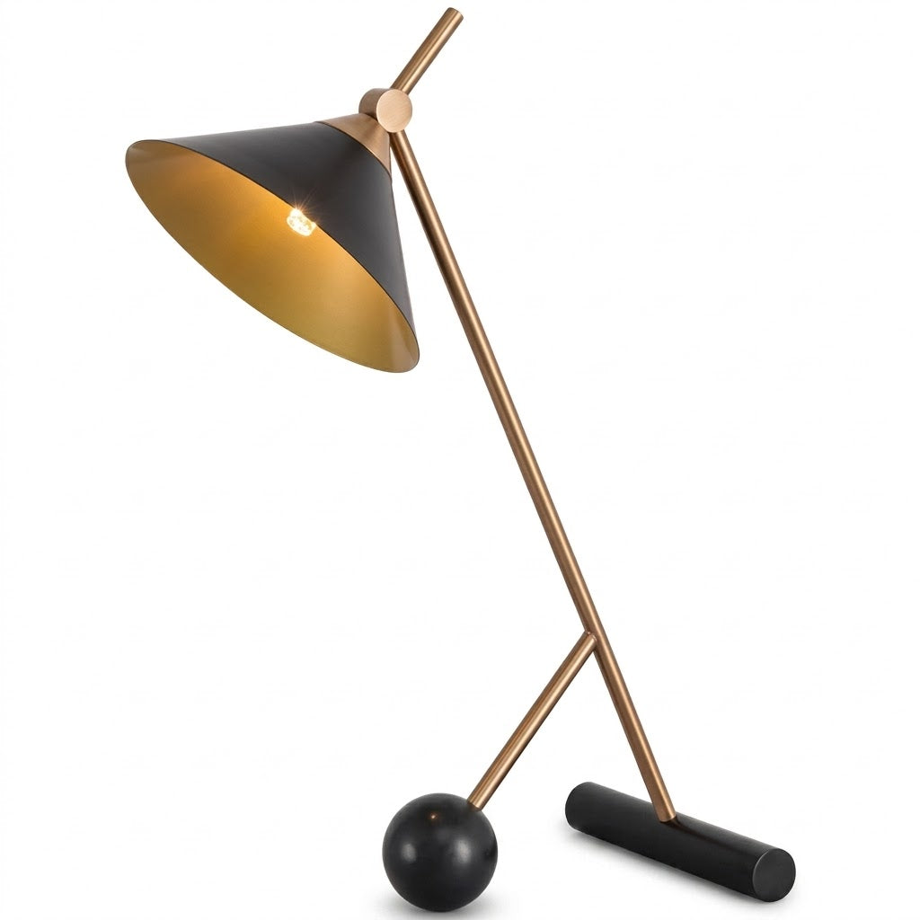 Luminária de Mesa em Mármore Nórdica Designer – Hotel e Cabeceira