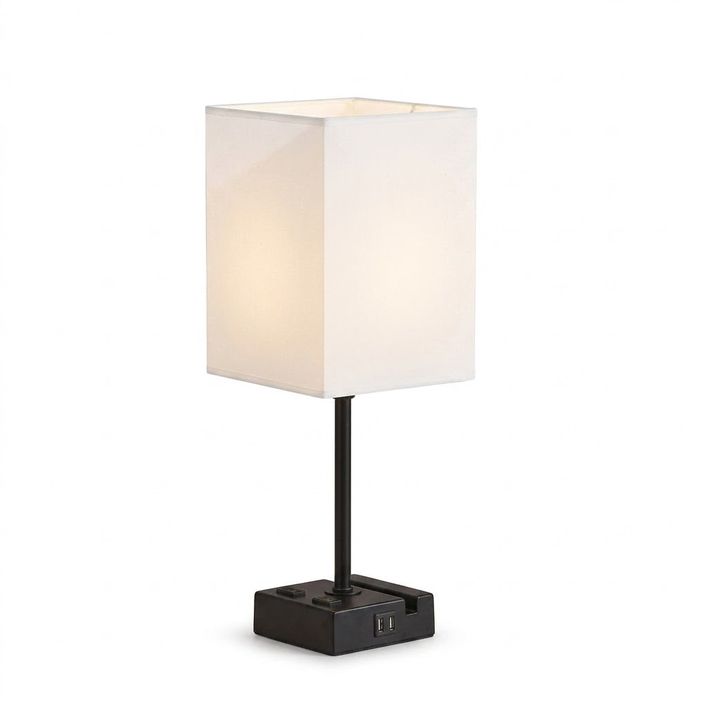 Luminaria de Mesa Avleuna - Acabamento Natural - escritorio contemporaneo