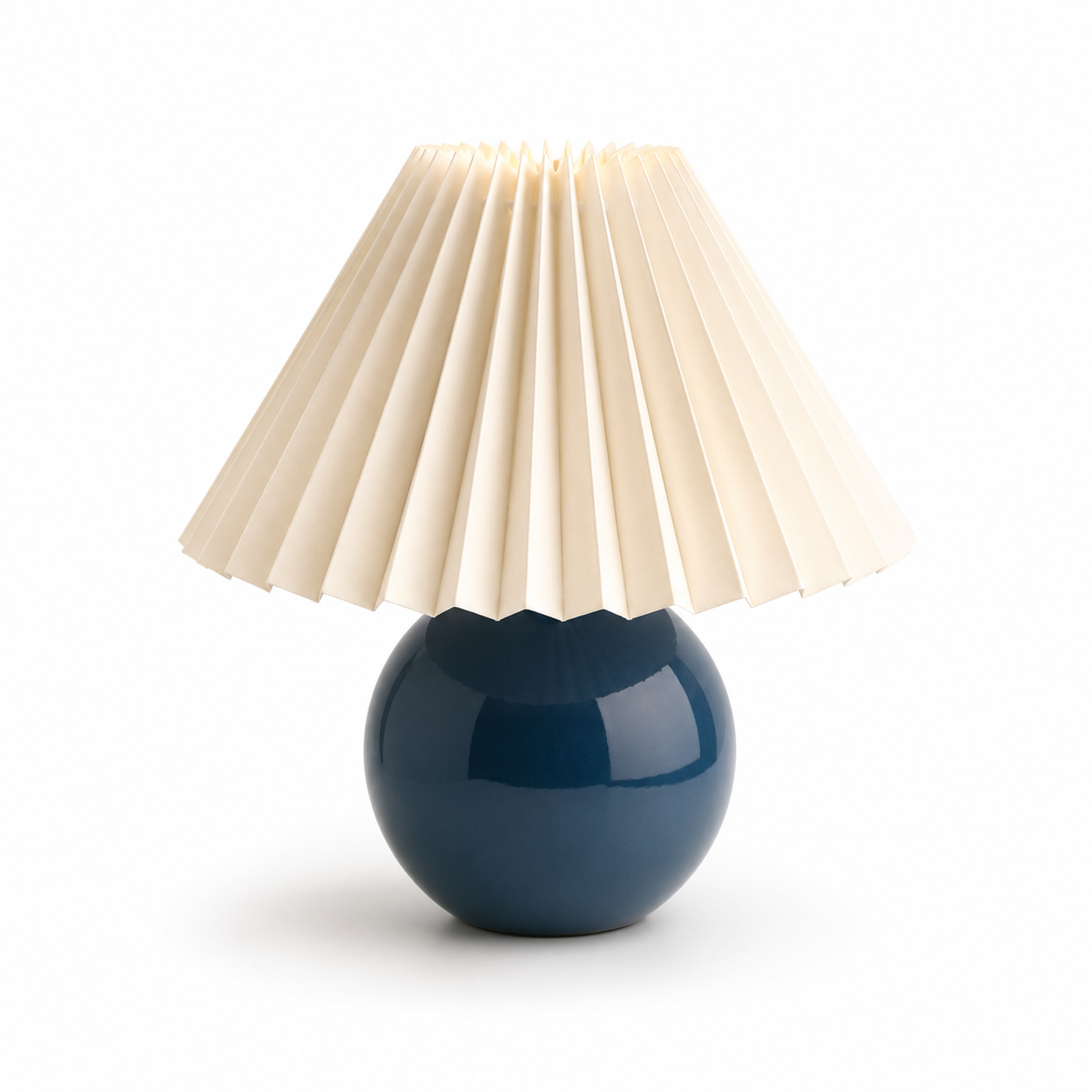 Luminária Cerâmica Nórdica LED Mesa Quarto Sala Moderna