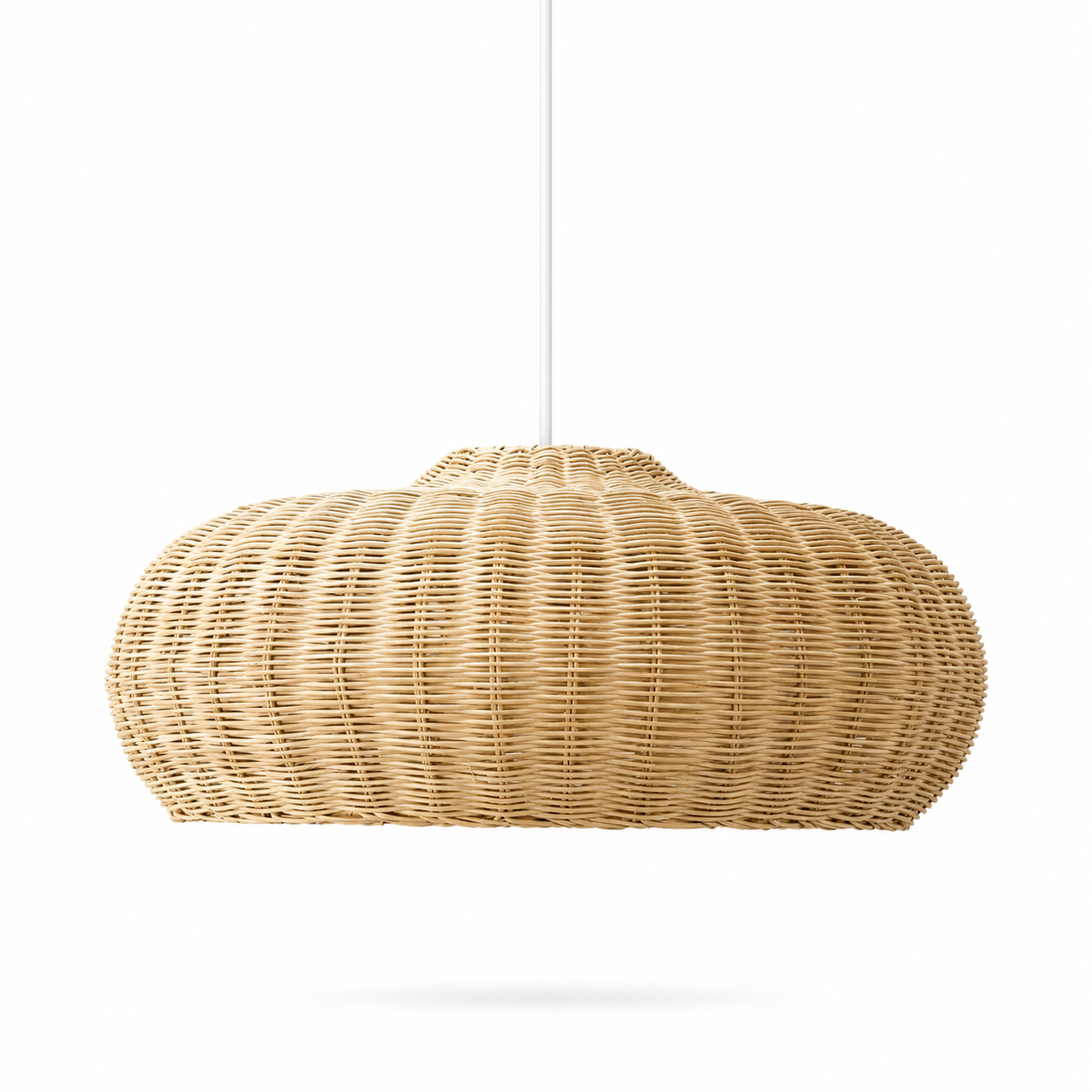 Pendente Artesanal de Rattan e Vime Boho