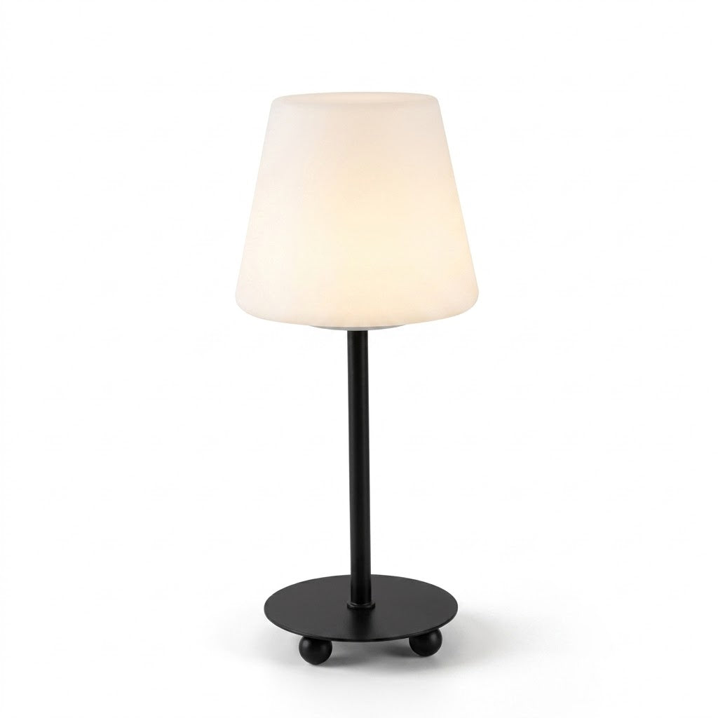 Luminária Cream LED USB 3 Cores Quarto Sala Escritório