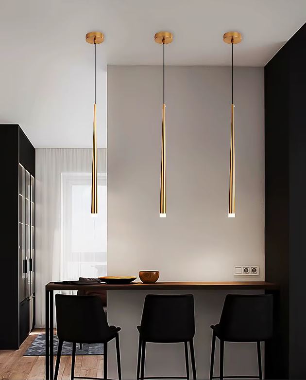 Pendente Cônico LED com Dimmer