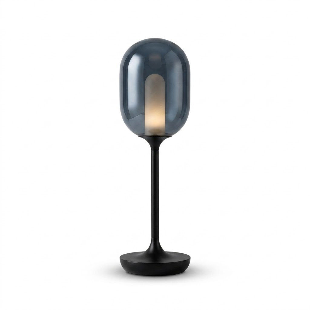 Luminária de Mesa LED Recarregável Sem Fio Touch – Portátil Estilo Vela