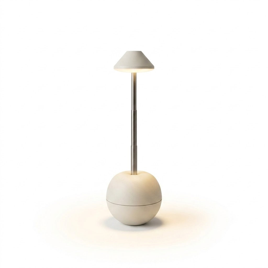 Luminária de Mesa LED Recarregável Decorativa com Controle Remoto