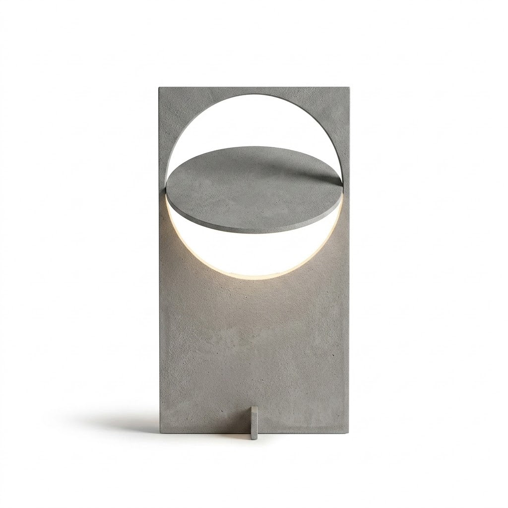 Luminária de Mesa Pôr do Sol Minimalista – Atmosfera de Luxo para Quarto