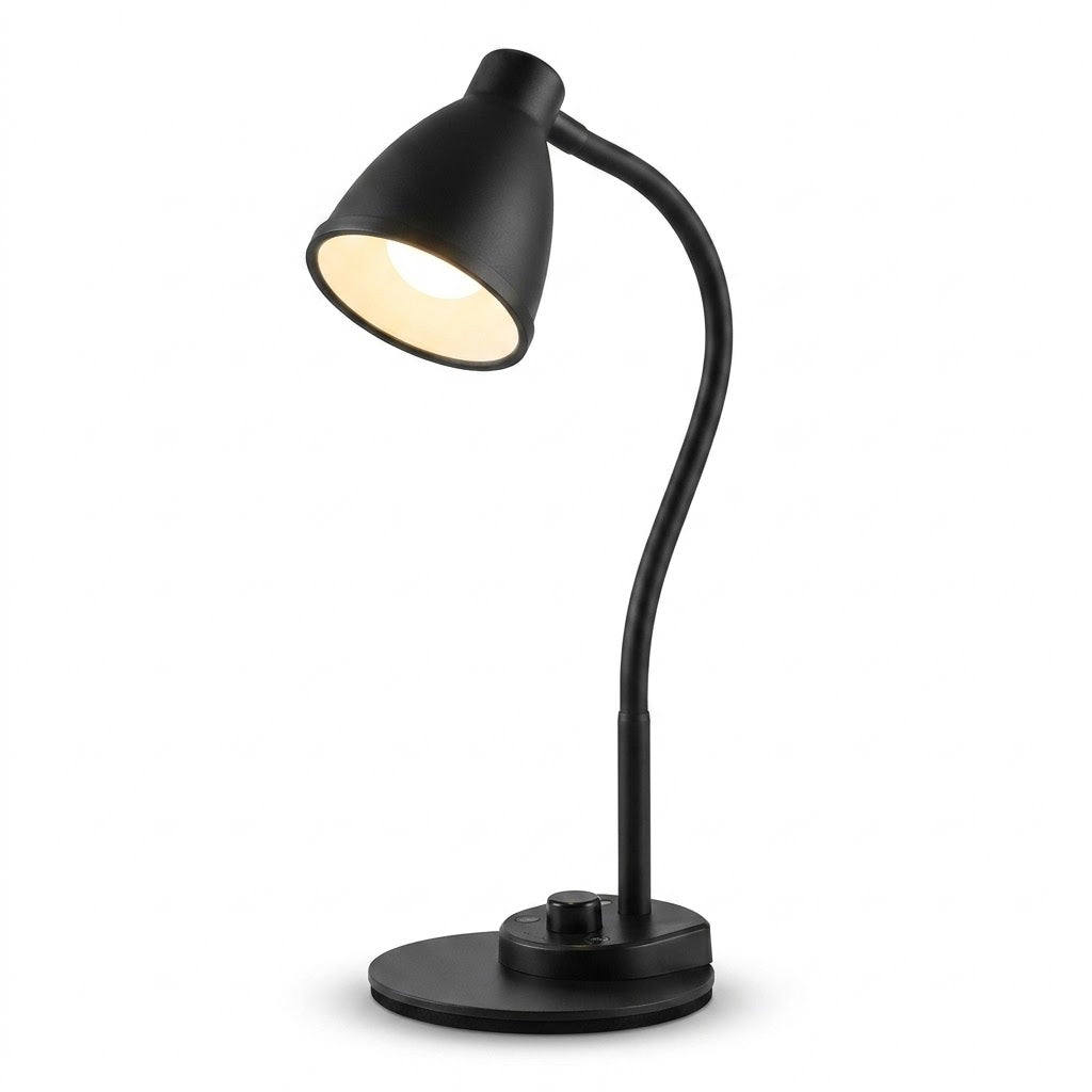 Luminária de Mesa LED USB-C com 3 Modos de Cor e Dimmer Automático