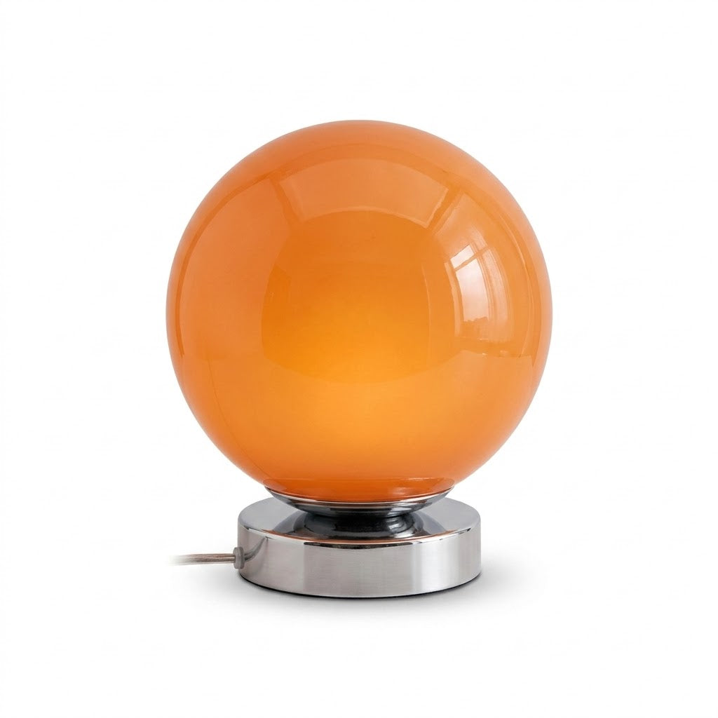 Luminária de Mesa Vidro Estilo Murano USB – 3 Temperaturas de Cor