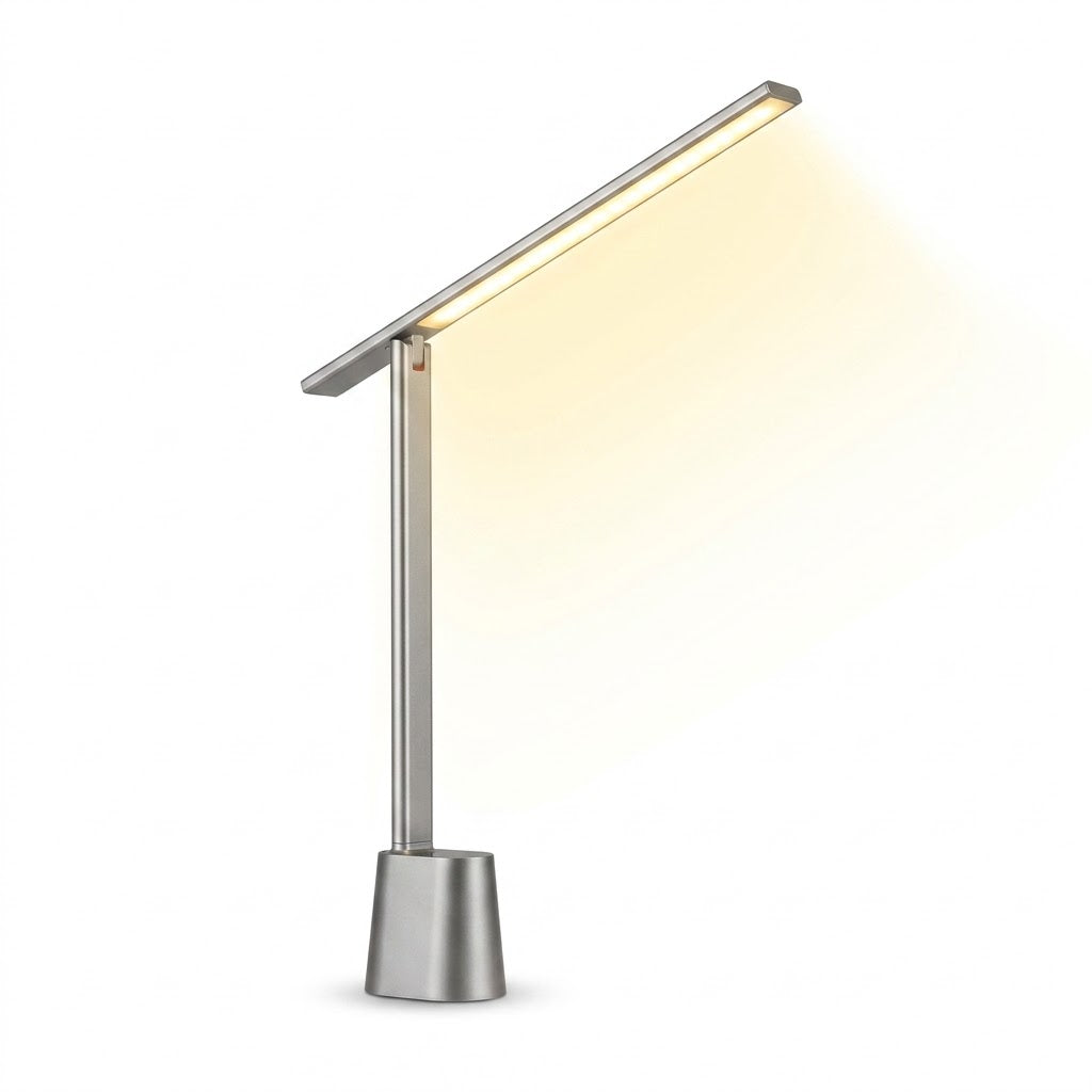 Luminária de Mesa LED Dobrável Brilho Adaptativo e Proteção Ocular