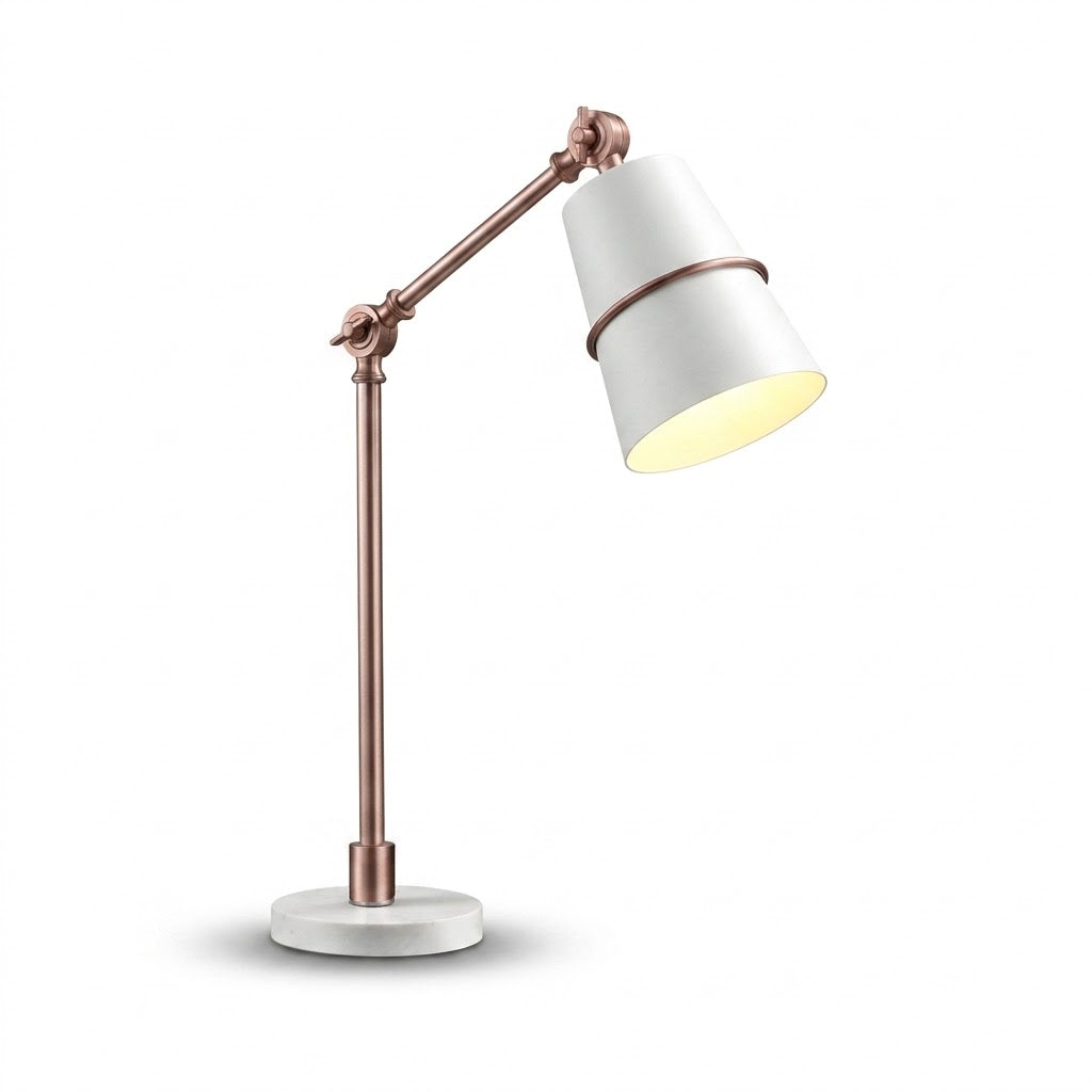 Luminária de Mesa Moderna Preto e Branco – Quarto, Sala e Escritório
