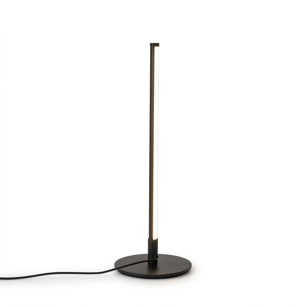 Luminária de Mesa Minimalista LED para Quarto – Estilo Hotel e Cabeceira